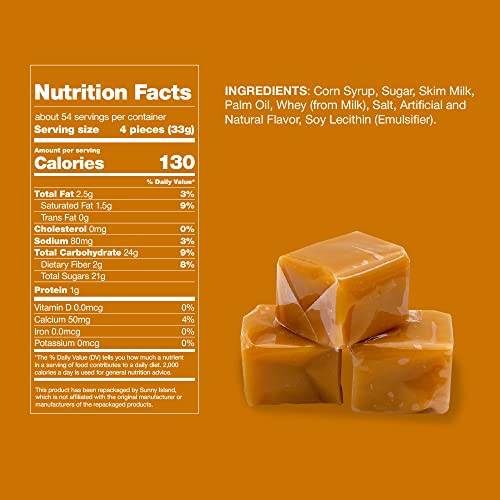 Kraft Americas Classic Caramel Squares Candy, Individually Wrap