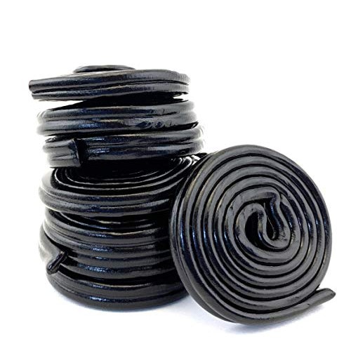 Sunny Island Broadway Black Licorice Wheels, Licorice Flavored C