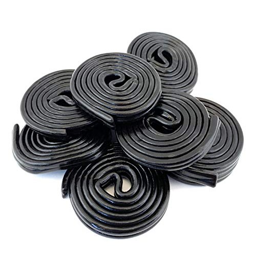 Sunny Island Broadway Black Licorice Wheels, Licorice Flavored C
