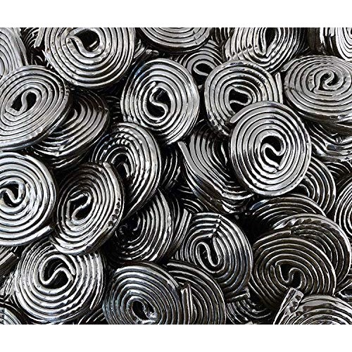 Sunny Island Broadway Black Licorice Wheels, Licorice Flavored C
