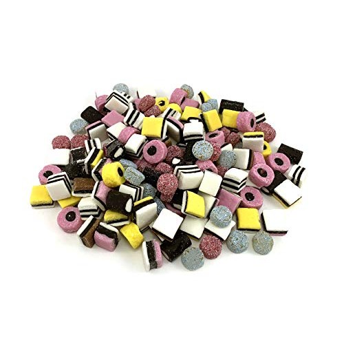 Sunny Island Gustafs Licorice Allsorts Candy, Retro Candy Bulk,