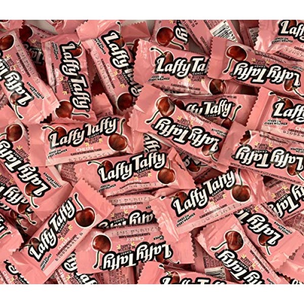 Sunny Island Wonka Laffy Taffy Cherry Candy Chews, Fun Size - 2