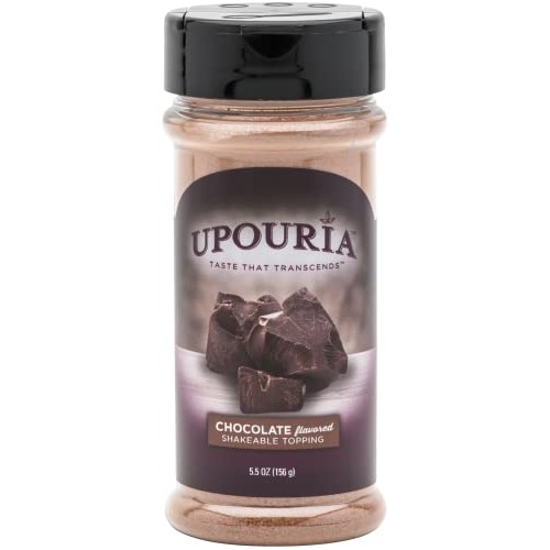 Upouria Chocolate Flavored Shakeable Topping 5.5 Ounce - Pack o...