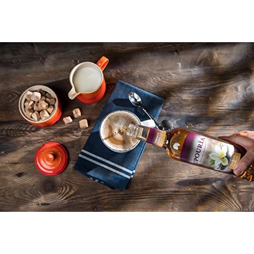 Upouria Coffee Syrup - French Vanilla Flavoring, 100% Gluten Fre