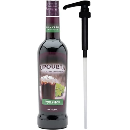 Upouria Coffee Syrup - Irish Creme Flavoring, 100% Gluten Free,