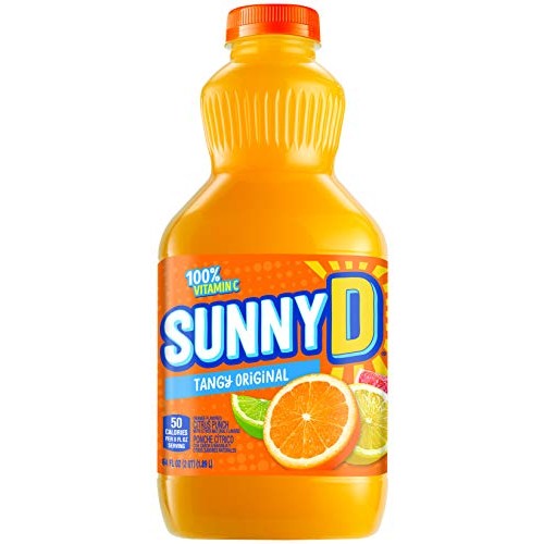 Sunnyd Orange Drink, Tangy Original, 64 Ounce Pack Of 8