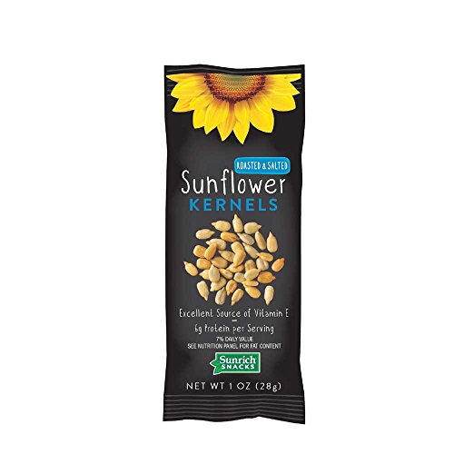 Sunrich Naturals Roasted and Salted Sunflower Seed Kernel, 1 Oun...