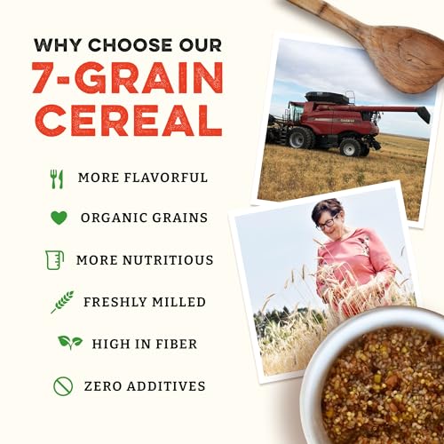 Sunrise Flour Mill USDA Organic Heritage 7-Grain Hot Cereal Mix ...
