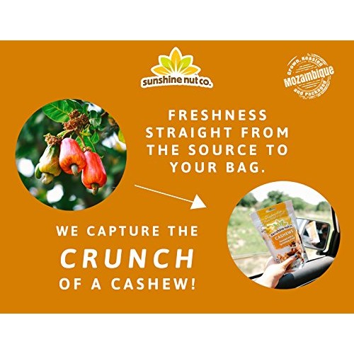 Sunshine Nut Company Sprinkling Of Salt Cashews, Peanut Free,