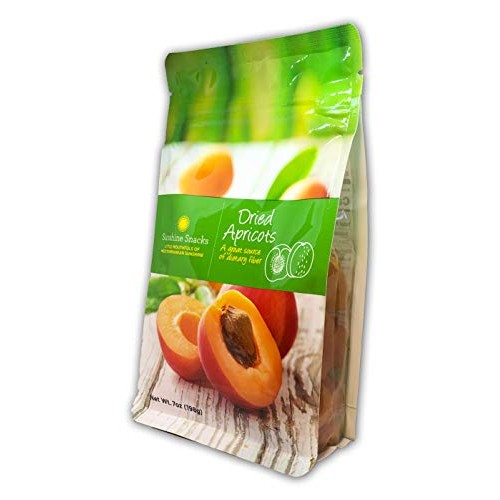 Sun Dried Apricots Premium Quality - Sunshine Snacks - 7 Oz 0 Sun Dried Apricots Premium Quality - Sunshine Snacks - 7 Oz 0