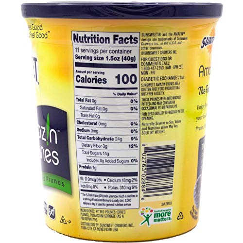 Sunsweet Amazin Pitted Prunes, 16 Oz