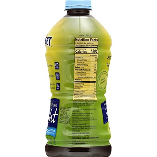 Sunsweet Amazin Prune Juice Light | Gluten Free, Vegan, Low Fat,