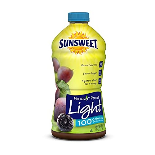 Sunsweet Amazin Prune Juice Light | Gluten Free, Vegan, Low Fat,