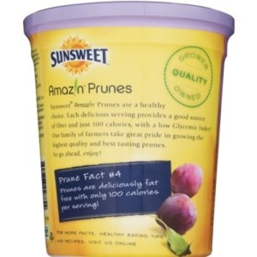 Sunsweet Amazin Prunes, Bite Size Pitted, In 16 Oz Container