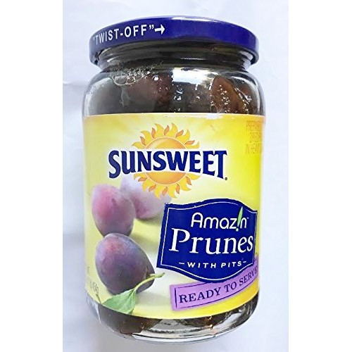 Sunsweet Amazin Prunes With Pits - Ready To Serve 16 Oz. Pack O