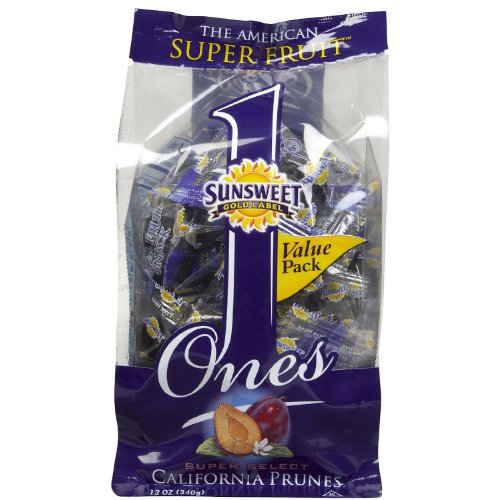 Sunsweet Gold Label Ones Super Select California Prunes 12 Oz P