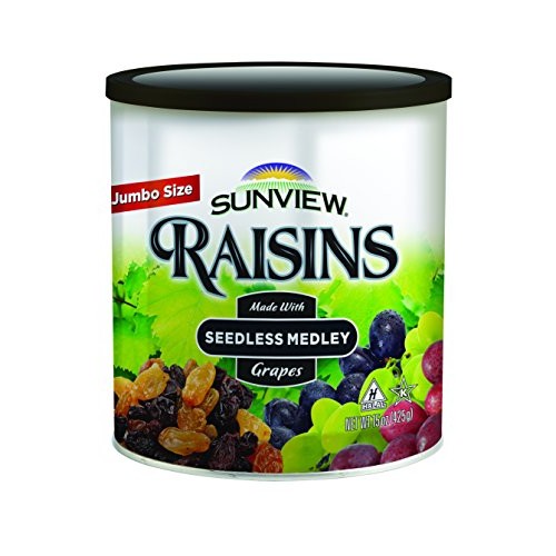 Jumbo Seedless Medley Raisins - 3 15Oz. Canisters