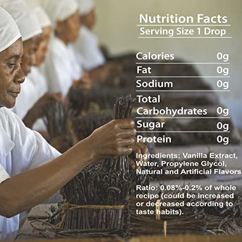 Sunyamgo Food Flavoring, 10 Packs Concentrated Flavoring Extract