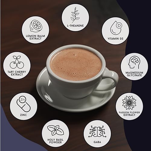 Sleepy Cocoa Sugar Free Hot Chocolate Mix - Sleep Support Supple... Sleepy Cocoa Sugar Free Hot Chocolate Mix - Sleep Support Supple...