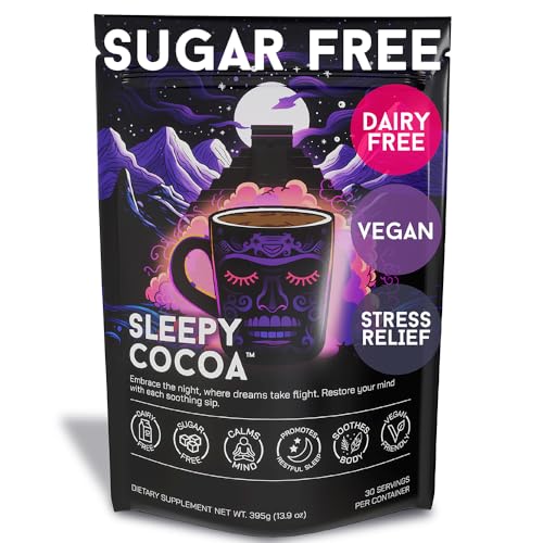Sleepy Cocoa Sugar Free Hot Chocolate Mix - Sleep Support Supple... Sleepy Cocoa Sugar Free Hot Chocolate Mix - Sleep Support Supple...