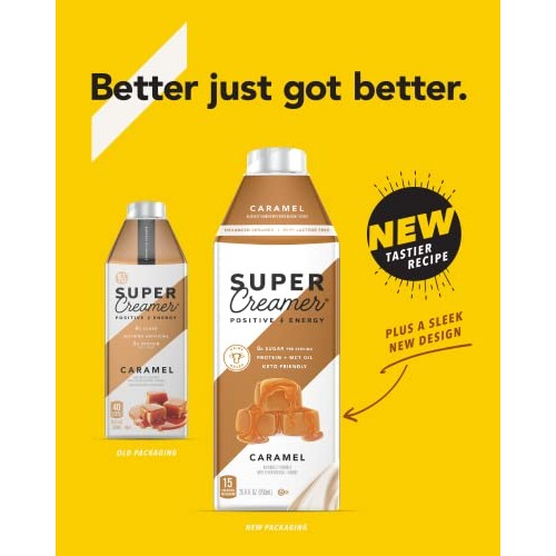 Kitu Super Creamer, Sugarfree Coffee Creamer 0G Sugar, 2G Prote