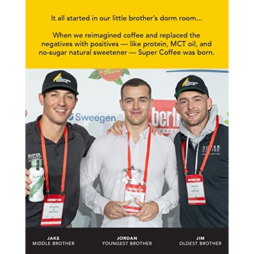 Super Coffee, Plant Based Keto Protein Coffee 0g Added Sugar, 1...