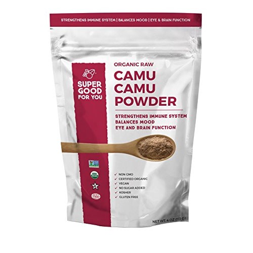 Super Good For You Foods 100% Usda Certified Organic Raw Camu Ca