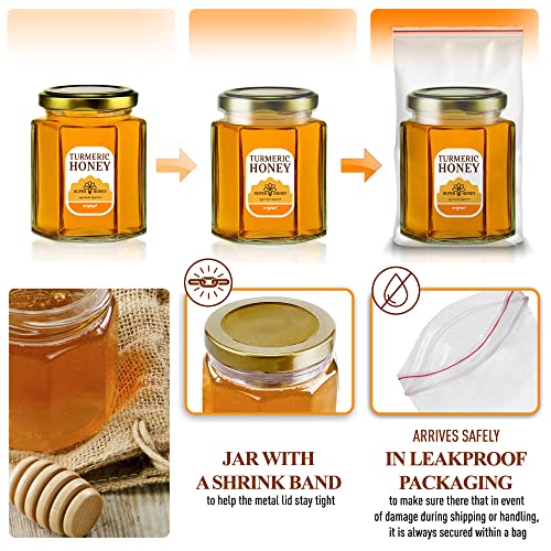 Super Honey - Georgia Honey - Raw Turmeric Honey Plus Turmeric R...