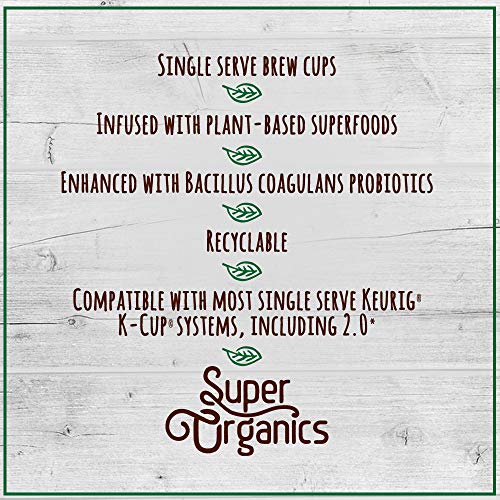 Super Organics 6 Piece Coffee &Amp; Tea Variety Pack, 72 Count