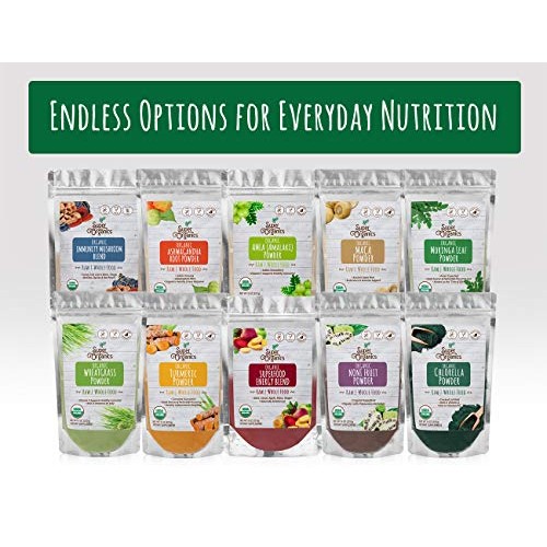 Super Organics Acai Fruit Powder | Brazilian Superfood | Antioxi