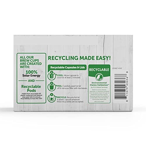 Super Organics Awake Black Tea Pods With Superfoods & Probiotics...