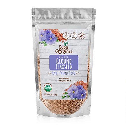 Super Organics Cold Milled Ground Flaxseed | Omegas 3, 6 &Amp; 9 – O