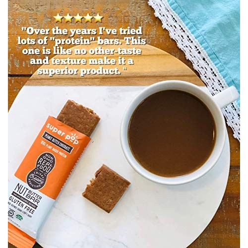 Super Pop Snacks, Clean Plant Based Protein Bars, All-Natural Nu