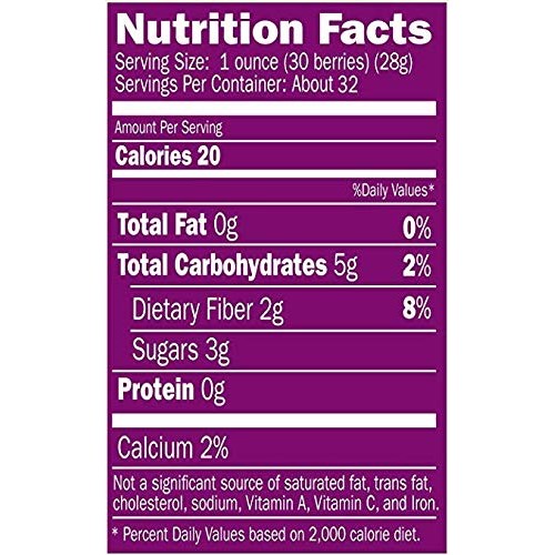 6 Pk Organic Fresh-Frozen Aroniaberries Chokeberry, 32 Oz. Pac