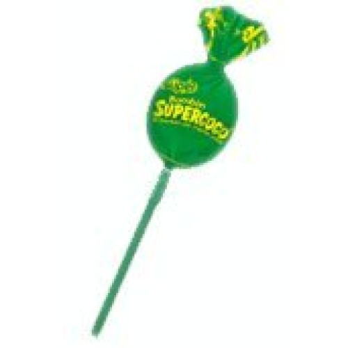 Supercoco Bombon Chupetas Caramelo Con Coco 384Grs 7 Pack