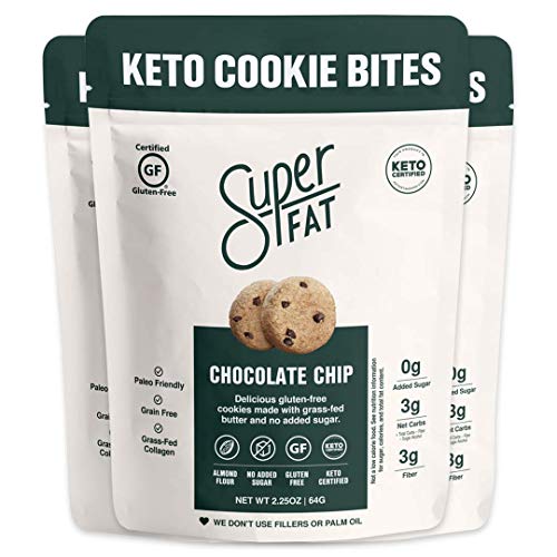 Superfat Cookies Keto Snack Low Carb Food Cookies- Chocolate Chi
