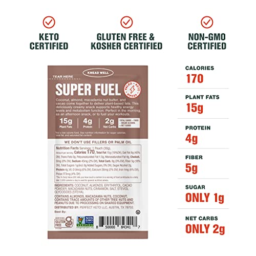 Superfat Nut Butter Keto Snacks - Macadamia &Amp; Almond Nut Butter