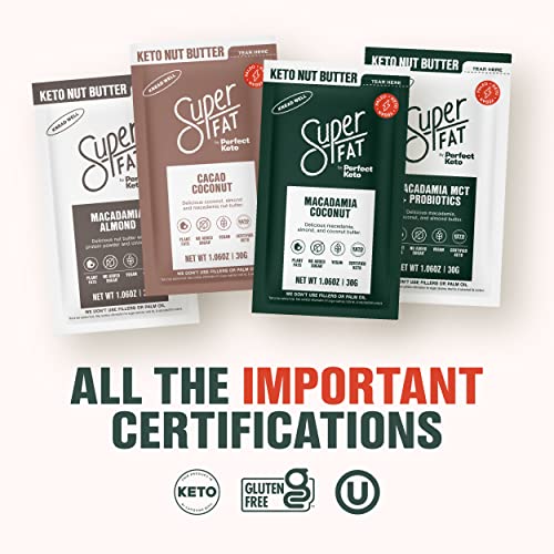 Superfat Nut Butter Keto Snacks - Macadamia &Amp; Almond Nut Butter