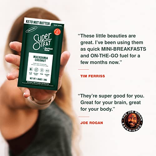 Superfat Nut Butter Keto Snacks - Macadamia &Amp; Almond Nut Butter