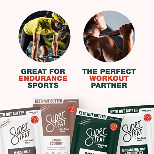 Superfat Nut Butter Keto Snacks - Macadamia &Amp; Almond Nut Butter