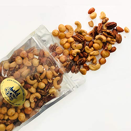 Macadamia Snack Mix- Crunchy Macadamia Nuts, Almonds, Cashews, P