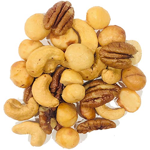Macadamia Snack Mix- Crunchy Macadamia Nuts, Almonds, Cashews, P