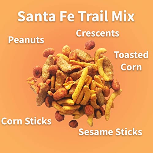 Santa Fe Trail Mix - Spicy Mix - Hot Spicy Peanuts, Hot Cajun Co