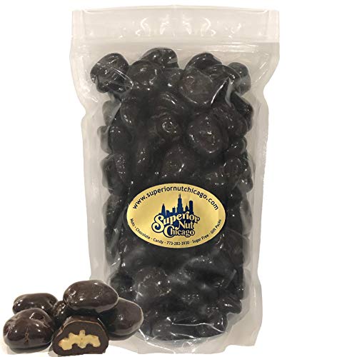 Dark Chocolate Covered Walnuts - Crunchy Walnuts Drenched In Ric