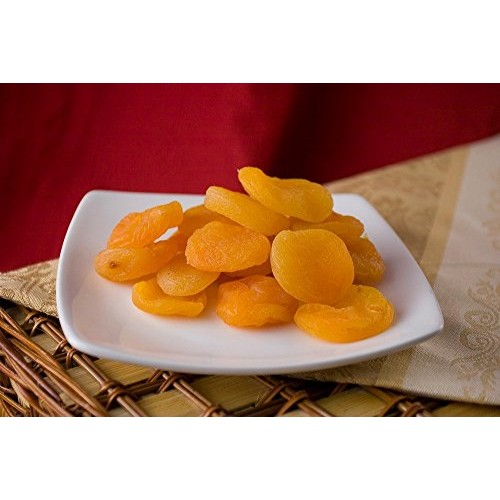 Dried Turkish Apricots 1 Pound Bag - No Sugar Added