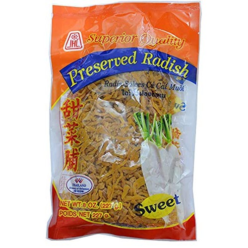 Preserved Shredded Sweet Radish-8 Oz By Superior Quality. Pack