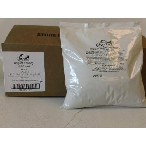 Superior Hot Chocolate Mix 6/2 Lb Bags Vending