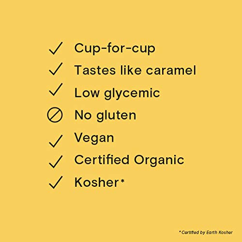 Organic Fine Grain Coconut Sugar By Supernatural, Natural, Low G