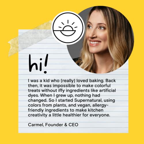 Plant-Based Food Color Variety Pack By Supernatural, Food Dye Po