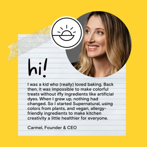 Rainbow Starfetti Natural Confetti Sprinkles by Supernatural, St...